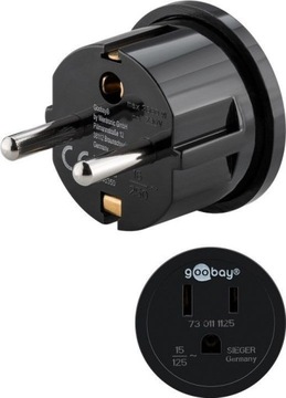 Adapter zasilający podróżny USA Japonia NEMA 5-15