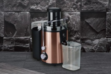 ELEKTRYCZNA WYCISKACZKA SKOWIRÓWKA DO SOKÓW 400W ROSE GOLD BH-9459