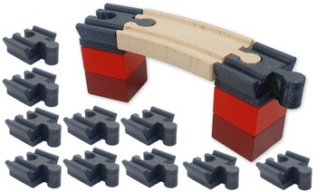Przejsciówka LEGO DUPLO do Brio Bigjigs IKEA 15szt