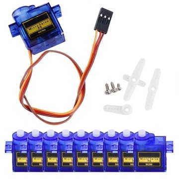 3 zestaw zdalnego sterowania Servo Motor