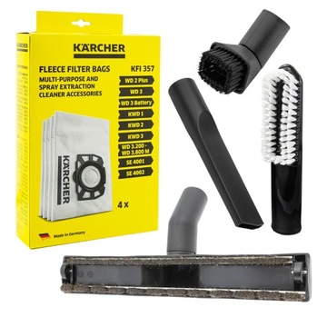 Worki ssawki szczotki do Karcher WD3