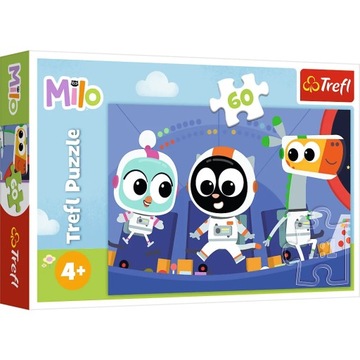 Puzzle Trefl Milo 60 el. - Czas poznać Milo 17398