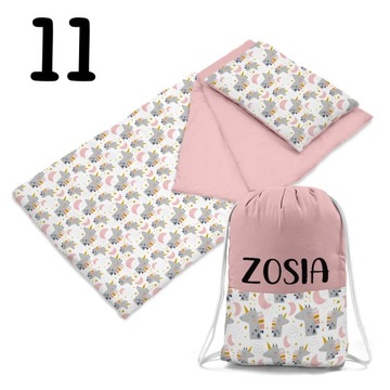 СПАЛЬНЫЙ МЕШОК ДОШКОЛЬНИКА СПАЛЬНОЕ + СУМКА 145х75 разные дизайны + НАИМЕНОВАНИЕ