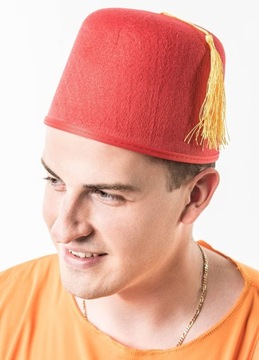 Tureckie nakrycie głowy FEZ