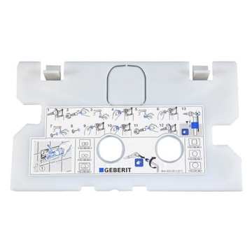 GEBERIT DUOFIX BASIC UP100 - КНОПОЧНАЯ ПАНЕЛЬ