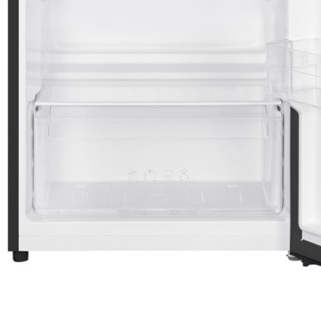 ХОЛОДИЛЬНИК С МОРОЗИЛЬНОЙ КАМЕРОЙ 132Л LED 125см С ВЕРХНЕЙ МОРОЗИЛЬНОЙ КАМЕРОЙ, ЧЕРНЫЙ