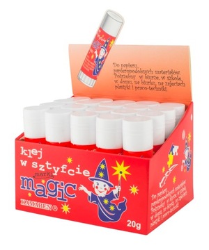 ZESTAW 20 X KLEJ W SZTYFCIE 20G MAGIC KAMABEN