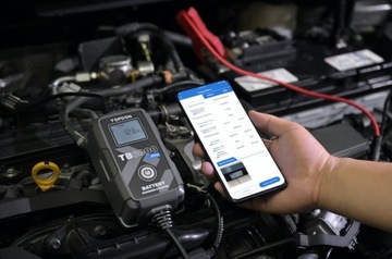 ТЕСТЕР АККУМУЛЯТОРА + ВЫПРЯМИТЕЛЬ 2в1 TOPDON TB6000PRO