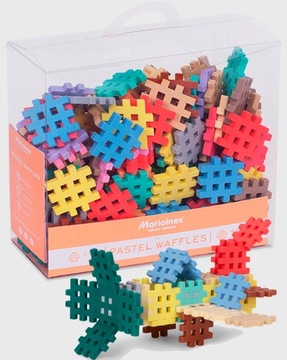 МИНИ-ПАСТЕЛЬНЫЕ ВАФЕЛЬНЫЕ БЛОКИ 140 шт Marioinex