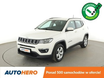 Jeep Compass II SUV 1.4 MultiAir 140KM 2018 Jeep Compass navi klima auto półskóra kamera i