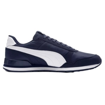 Мужские спортивные кроссовки Puma ST RUNNER V3, темно-синие, удобные, сетка