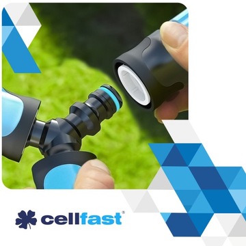 Соединительный ниппель тройника шланга для быстрых соединителей Cellfast 1/2 дюйма 3/4 дюйма