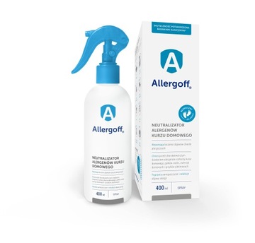 ALLERGOFF NEUTRALIZATOR ROZTOCZY + ŚCIERECZKI