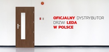 Противопожарная дверь 80см, EI30 Erkado LEDA 5