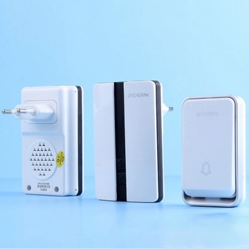 БЕСПРОВОДНОЙ ВОДОНЕПРОНИЦАЕМЫЙ ДЕЙСТВИЕ 150M IP44 ДВЕРНОЙ ЗВОНОК 51 СВЕТОДИОДНАЯ МЕЛОДИЯ