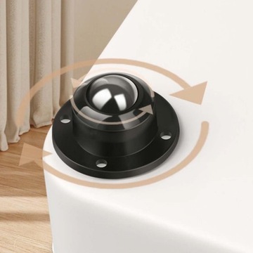 Zestaw 4 mini kółek samoprzylepnych samoprzylepnych 360 stopni