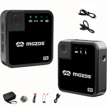MOZOS MX1 MIKROFON BEZPRZEWODOWY 2.4 GHZ MIKROPORT DO TELEFONU KAMERY