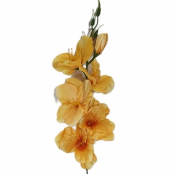 Gladiolus Twig ИСКУССТВЕННЫЕ ЦВЕТЫ Gladiolus WHITE 52см белая гладиолуса