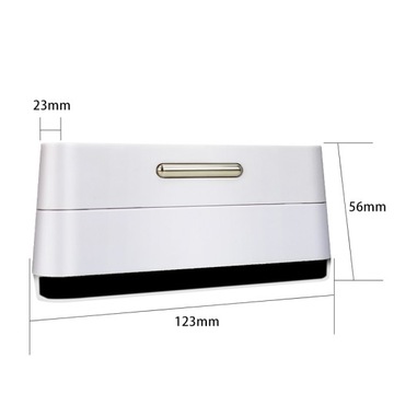 Антистатическая кисть для граммофонных пластинок 2в1.