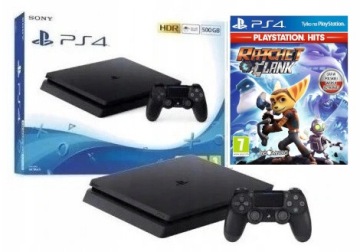 SONY PS4 PLAYSTATION 4 SLIM КОНСОЛЬ+ПАД+ИГРА