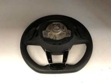 SKODA OCTAVIA IV РУЛЕВОЕ КОЛЕСО С ПОДОГРЕВОМ 5E3959542E