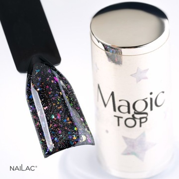Гибридный топ с частицами Magic Top NaiLac 7мл