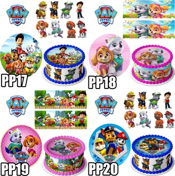 НАБОР ТОРТОВ «ЩЁНЯЧИЙ ПАТРУЛЬ» + ПЕРСОНАЖИ + ТЕКСТ