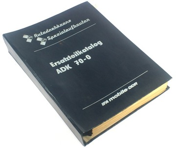 IFA ADK 70-0 ŻURAW OBROTOWY Katalog Części 1986