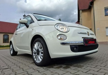 Fiat 500 II CC Seria 3 1.2 69KM 2014 Fiat 500 Zarejestrowany - ubezpieczony - benzyna - 1,2 - 69 KM 1.2 Benzyna, zdjęcie 5