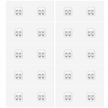 Настенные липкие крючки для вешалок