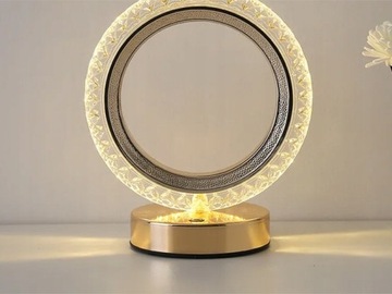 RING CRYSTAL LED RGB НАСТОЛЬНАЯ ЛАМПА