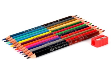 КАРАНДАШ ЦВЕТНОЙ 12/24 АСТРА ТРЕУГОЛЬНО-ДВУХСТОРОННИЙ