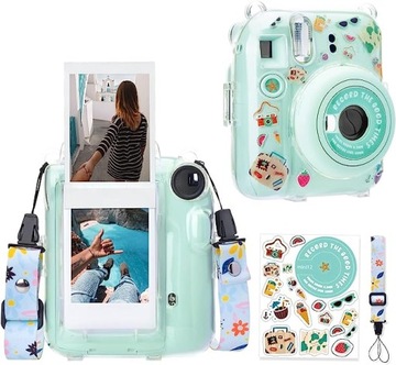 Чехол для INSTAX Mini 12 + наклейки