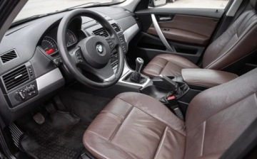 BMW X3 E83 2.0d 150KM 2007 BMW X3 2.0D 150KM Lift Skora Panorama ALu Pdc Serwis Gwarancjia 2.0, zdjęcie 14