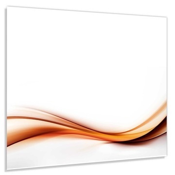 Panel szklany hartowany 60x60 Pomańczowa fala 2