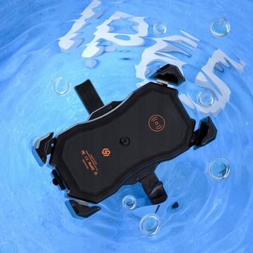 МОТОЦИКЛОВЫЙ ДЕРЖАТЕЛЬ ДЛЯ ИНДУКТИВНОГО ТЕЛЕФОНА С ЗАРЯДНЫМ ЗАРЯДКОМ