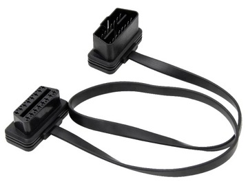 Универсальный удлинитель OBD2 16 PIN Slim 60 см + переключатель