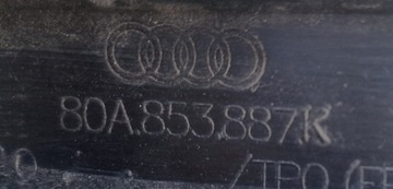 AUDI Q5 80A FY PODBĚH SPOILER NOSIČ LEVÝ PŘEDNÍ ORIG. 80A853887K