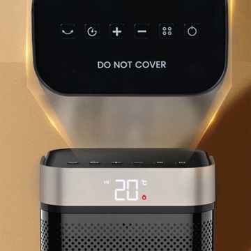 ВЕНТИЛЯТОР ЭЛЕКТРИЧЕСКАЯ КОЛОННА РАДИАТОР FARELKA PTC LED 2000W ДИСТАНЦИОННОЕ УПРАВЛЕНИЕ