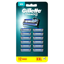 GILLETTE OSTRZA NOŻYKI DO MASZYNKI MACH3 WKŁADY ORYGINALNE 11 SZT--84