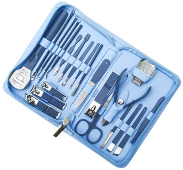 НАБОР МАНИКЮРНО-ПЕДИКЮРНЫЙ/Инструменты для лица 22 шт. № ПаН1.