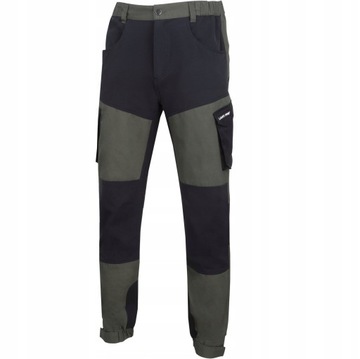SPODNIE ROBOCZE LAHTI PRO STRETCH ZIELONE ROZM.2XL