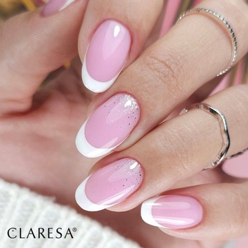 CLARESA POWER BASE 07 НАСТРОЙКА НОГТЕЙ БЕЗКИСЛОТНЫЙ САХАР РОЗОВЫЙ