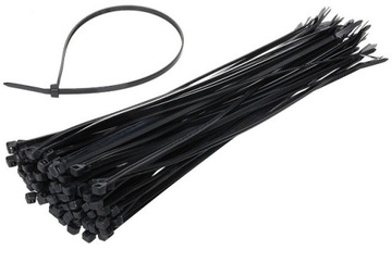 OPASKI ZACISKOWE 2,5X200 KABLOWE TRYTKI UV CZARNE A.41.25200 ELPROMET 100sz