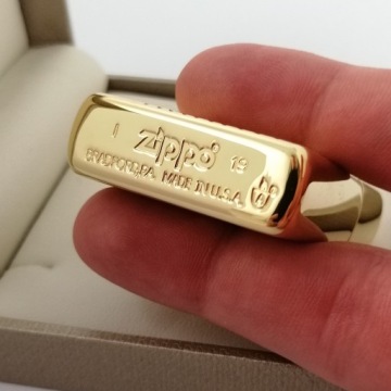 ЗАЖИГАЛКА ZIPPO SKULL DESIGN GOLD 24K В ПОДАРОК ​​+ СЕРТИФИКАТ + ГРАВИРОВКА