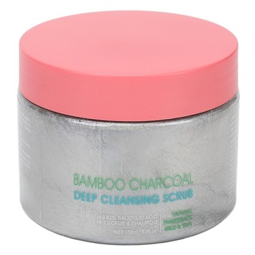 150мл Бамбуковый пилинг для кожи головы.