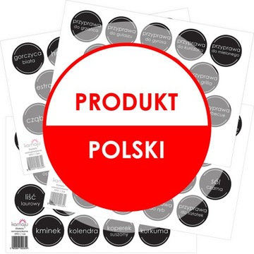 САМОКЛЕЯЩИЕСЯ ЭТИКЕТКИ ДЛЯ КОНТЕЙНЕРОВ, БАНОК, СПЕЦИЙ, ТРАВ, 40 мм, ФОЛЬГА, 72 шт.