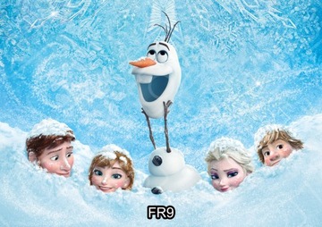Opłatek na Tort FROZEN ELSA wydruk Waflowy A4