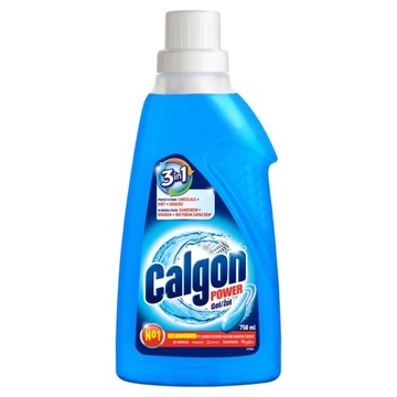 Środek zmiękczający wodę CALGON Power 3w1 Żel odkamieniacz do pralki 750 ml