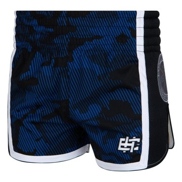 Extreme Hobby Spodenki Muay Thai HAVOC Niebieskie L